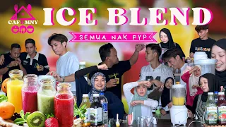 ICE BLEND PERISA BUAH 🍓🥝🥭🍇 BOYRAA TIRU CARA AUFAR FYP!!!