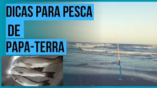 DICAS PARA A PESCA DE PAPA-TERRA