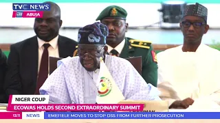 FULL VIDEO: President Tinubu's Full Speech At Second ECOWAS Meeting In Abuja Over Niger Coup