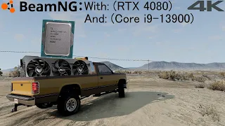 BeamNG - Drive: (RTX 4080) (Core i9-13900) Test