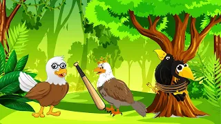 jungle ki khani | toni chidiya cartoon |HINDI Moral Stories For Children