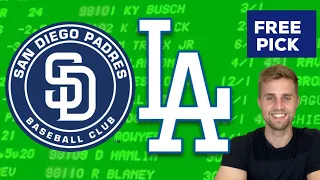 8/26/21 MLB Best Bet Dodgers Padres Free Pick