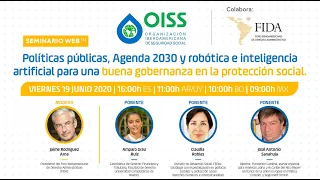 Panel 5: 'Políticas públicas, Agenda 2030 y robótica e inteligencia artificial para una buena...'