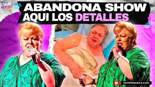 Paquita la del Barrio abandona show y se encienden las alarmas por su salud