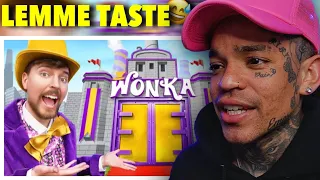 MrBeast - I Built Willy Wonka's Chocolate Factory! [reaction]