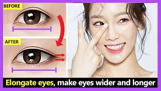 5 Exercises Elongate the outer corner eyes. How to make your eyes wider and longer naturally.