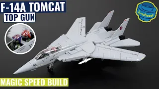 TOP GUN F-14 A Tomcat - COBI 5811A (Speed Build Review)