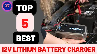 BEST 12V LITHIUM BATTERY CHARGER [ reviews ] 2023