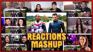 THE FALCON AND THE WINTER SOLDIER Trailer Reactions Mashup