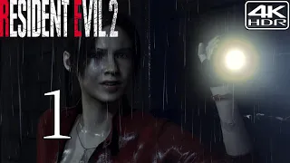 Resident Evil 2 [4K HDR] Modded Walkthrough Part  1 | Intro (Claire A) (Hardcore) S+