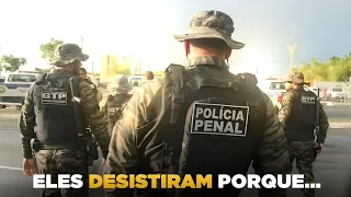 MOTIVO que MUITOS DESISTEM da POLÍCIA PENAL