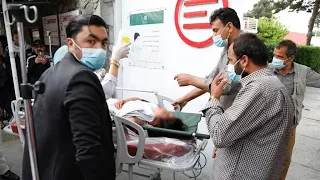 Dozens killed in bomb attack near school for girls in Kabul