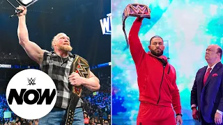 Roman Reigns and Brock Lesnar set for Biggest WrestleMania Match of All Time: WWE Now, April 1, 2022