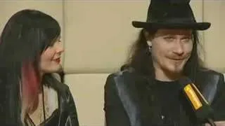 Nightwish - interview with Tuomas and Anette (Echo Awards)