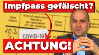 Impfpassfälschung- Vermeide diese FEHLER! (MEGAGEFÄHRLICH!)