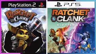 Ratchet & Clank PlayStation Evolution | PS2 - PS5 (2002-2021)