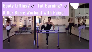 🍑 PLIE-SLAY!! 🍑Face the Barre Workout with Paige!