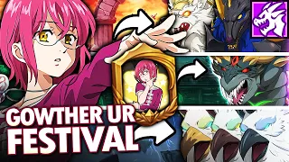 GOWTHER UR vs TODAS LAS BESTIAS DEMONÍACAS! - Seven Deadly Sins: Grand Cross