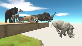 New Update! Run Away from Prehistoric Mammals - Animal Revolt Battle Simulator