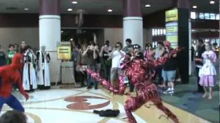 Carnage vs. Spiderman Megacon 2011
