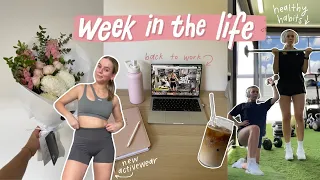 the weekly vlogs are back! - new habits, errands, updates & new activewear!