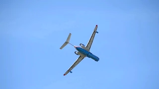 Авиашоу. Самолет-амфибия Бе-200ЧС. г. Таганрог