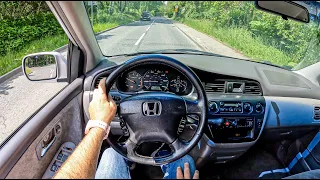 2002 Honda Odyssey [3.0 V6 210HP] | POV Test Drive #1238 Joe Black