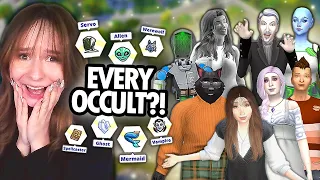 I finally completed the Every Occult Challenge in The Sims 4!! (Part 9: Vampire)