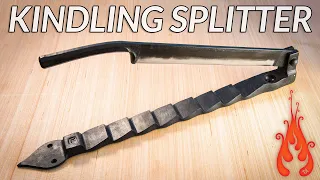 Blacksmithing - Making a kindling splitter