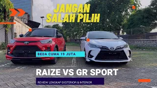 Raize GR SPORT TSS VS YARIS GR SPORT 2021, Beda Cuma 19 Juta Pilih Mana ?