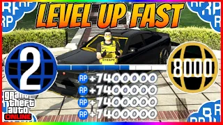 *INSANE* THIS IS NOW THE FASTEST WAY TO LEVEL UP IN GTA 5 ONLINE (LEVEL IN A DAY) RP METHOD
