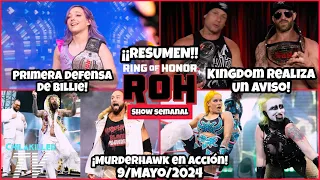 ROH Ring Of Honor 9 Mayo 2024 | RESUMEN Y RESULTADOS