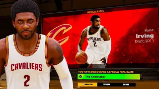 KYRIE IRVING "THE ANKLETAKER" REPLICA BUILD NBA 2K23 | HOW TO MAKE CRAZY PG BUILD AND TAKE ANKLES