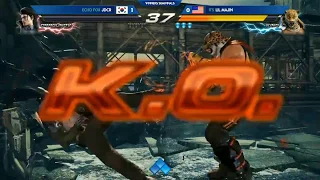 EVO Top 8 - Lil majin, JDCR, QUDANS, LOW HIGH, NOROMA, RANGCHU, Evo Tekken