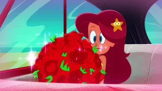 ZIG e SHARKO 🌹 Rosas para Marina 🌹 Português Brasil |  Cartoon for Kids