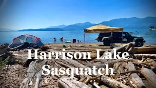 Harrison Lake Sasquatch | Bigfoot Tracks Outside Our Tent | Camping