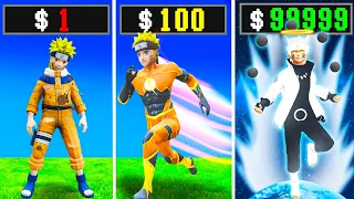 From $1 NARUTO to $1,000,000 NARUTO in GTA 5 RP