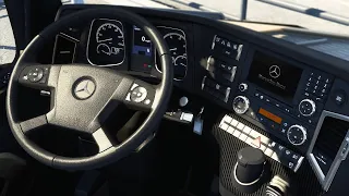 ETS2 1.47 New Actros MP4 Cabin Overhaul | Euro Truck Simulator 2