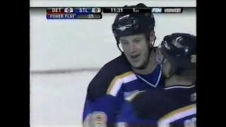 Blues Highlights: Red Wings at Blues: October 6, 2005