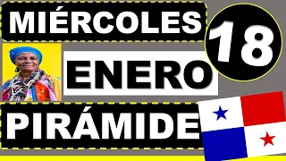 Piramide de la Suerte Miercoles 18 Enero 2023 Decenas Para Loteria Nacional Panama Miercolito de Hoy