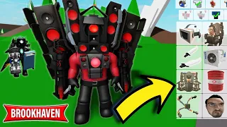 HOW TO TURN INTO Skibidi Toilet 65 in Roblox Brookhaven! ID Codes