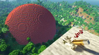 Blowing up 1 MILLION TNT on Minecraft RTX...