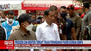 Presiden Jokowi Kunjungi RS Sayang Guna Pastikan Pelayanan Korban Gempa Cianjur #BreakingNews 24/11