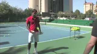 Roger Federer - Pranks His Coach