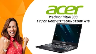 Laptop ACER Predator Triton 300 15"/ i5/ 16 GB/ GTX 1660Ti/ 512 GB/ W10 | Wideoprezentacja
