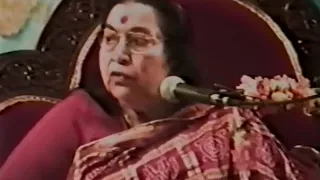 1996 год. 21 марта. Пуджа Дня Рождения Матери "Ум - это миф". Дели. Индия. Перевод О. Пулькиной