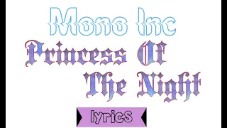 Mono Inc - Princess Of The Night