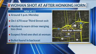 Road rage shooting stemmed from Columbus driver honking at car, police say