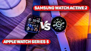 Обзор-сравнение: Apple Watch Series 5 vs Samsung Galaxy Active 2
