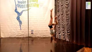 Всеукраинский чемпионат Лучшая Школа Украины Pole dance 2015", Жабено Наталия